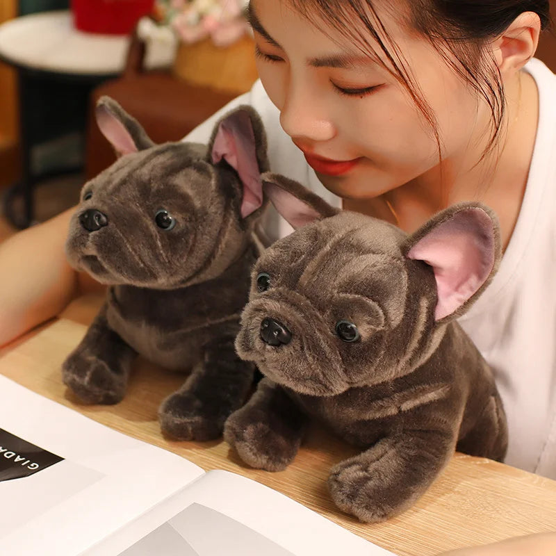 Adorable Plush French Bulldog Toy