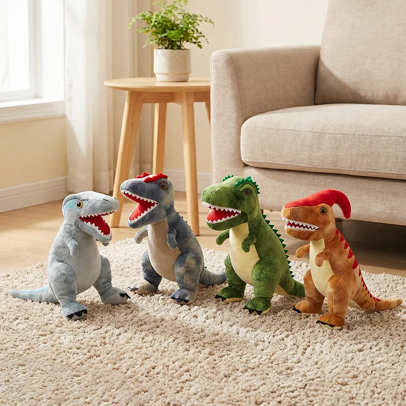 Assorted Soft Dinosaur Plush Toys