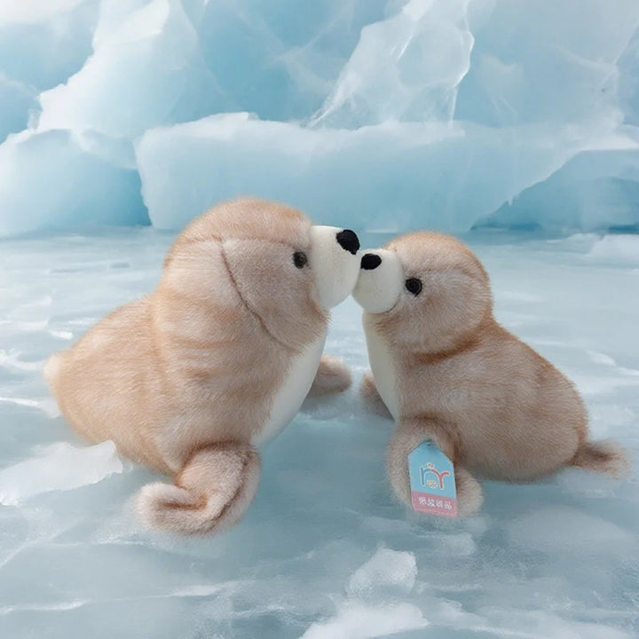 Soft Trio of Plush Seal Toys