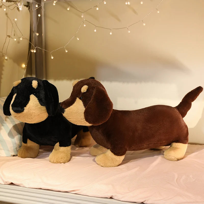 Black and Tan Dachshund Plush Toy