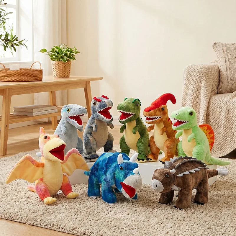 Assorted Soft Dinosaur Plush Toys