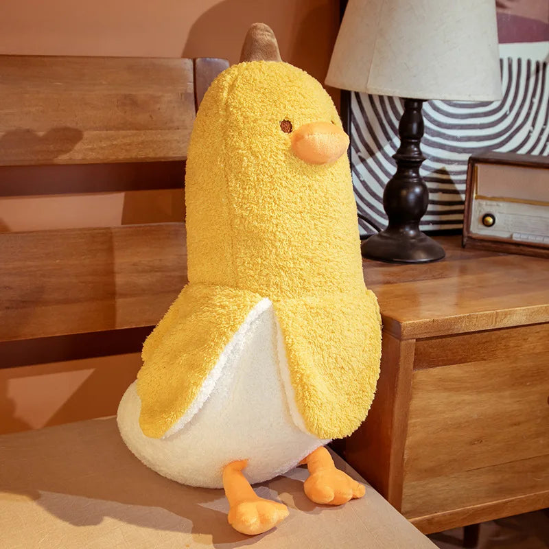 Adorable Banana Duck Plush Toy