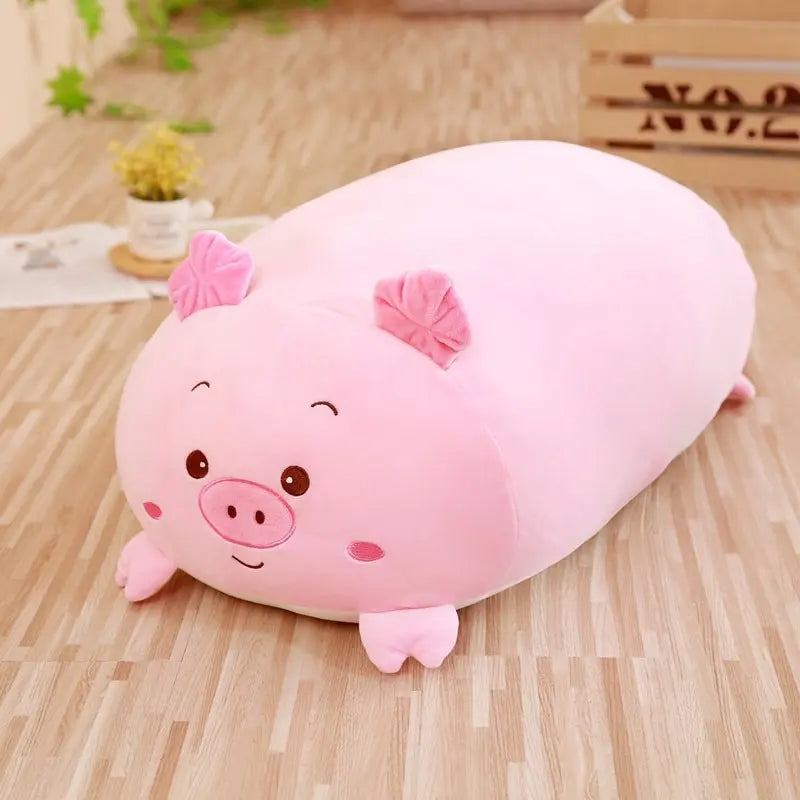 Assorted Chubby Animal Plush Pillows