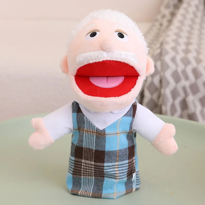 Diverse Plush Hand Puppets for Kids Storytelling