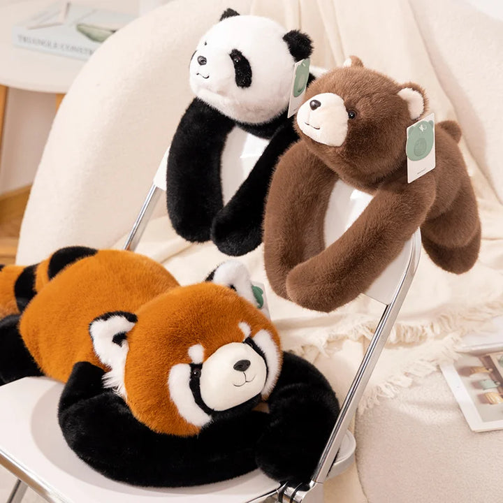 Adorable Red Panda Flexible Plush Toy