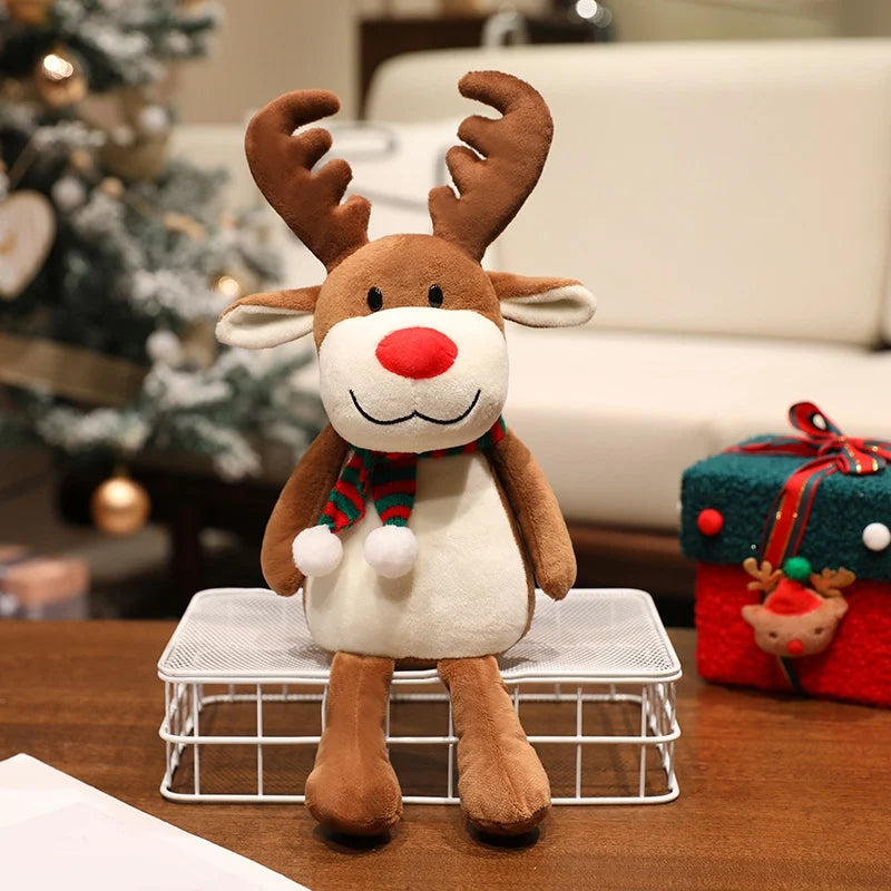 Adorable Christmas Plush Character Set