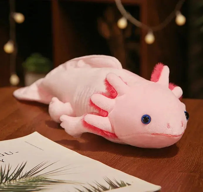 Axolotl Soft Plushie with Gills