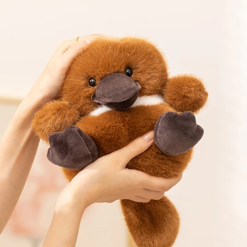 Adorable Brown Platypus Soft Plush or Keychain