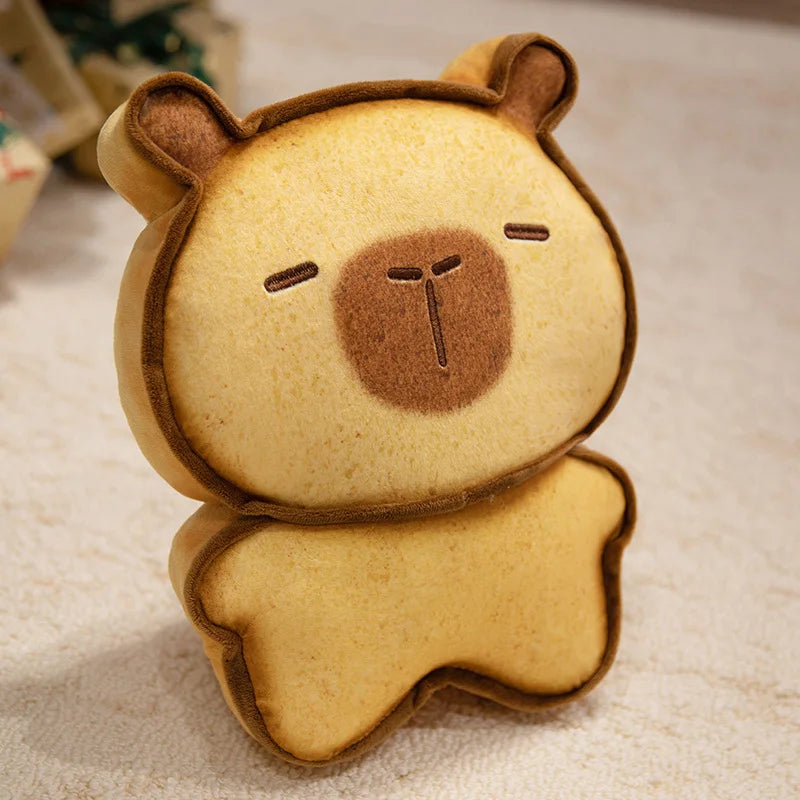 Adorable Plush Cookie Bear Keychain