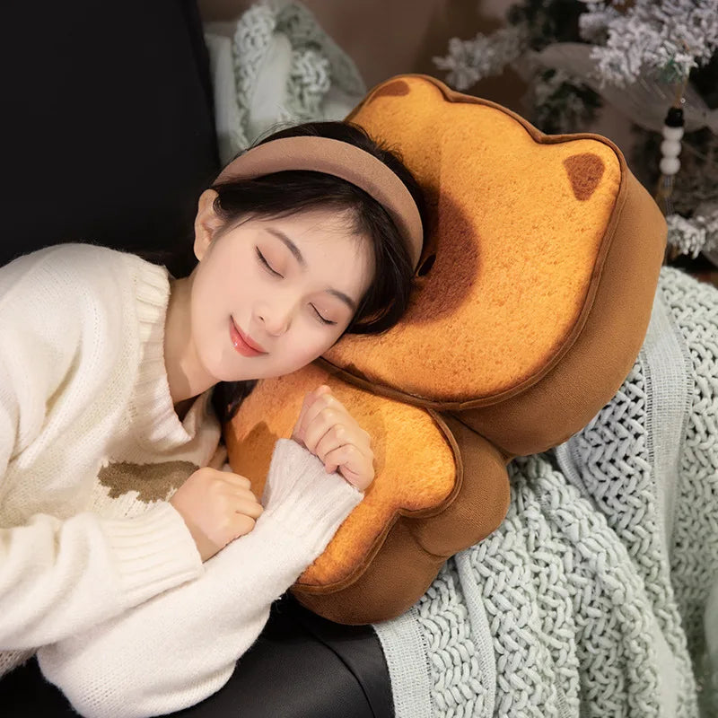 Adorable Plush Cookie Bear Keychain