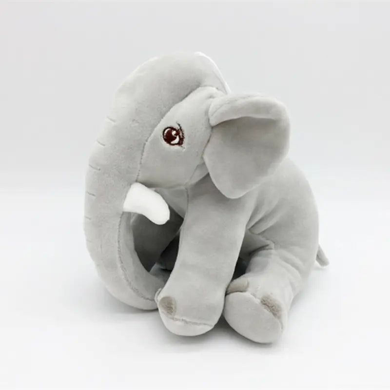 Adorable Sitting Plush Elephant Toy