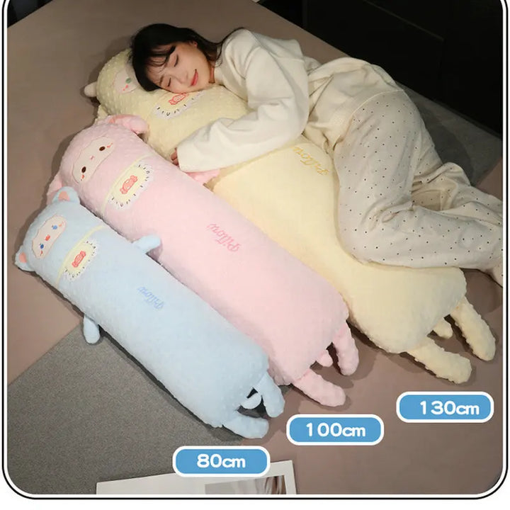 Adorable Plush Lamb Body Pillow