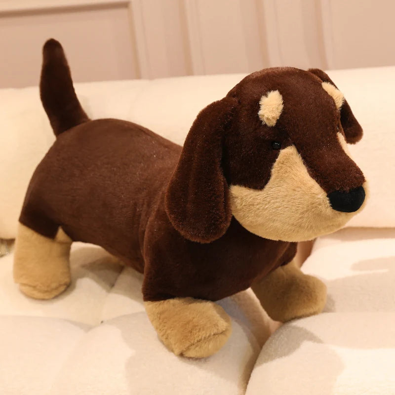 Black and Tan Dachshund Plush Toy