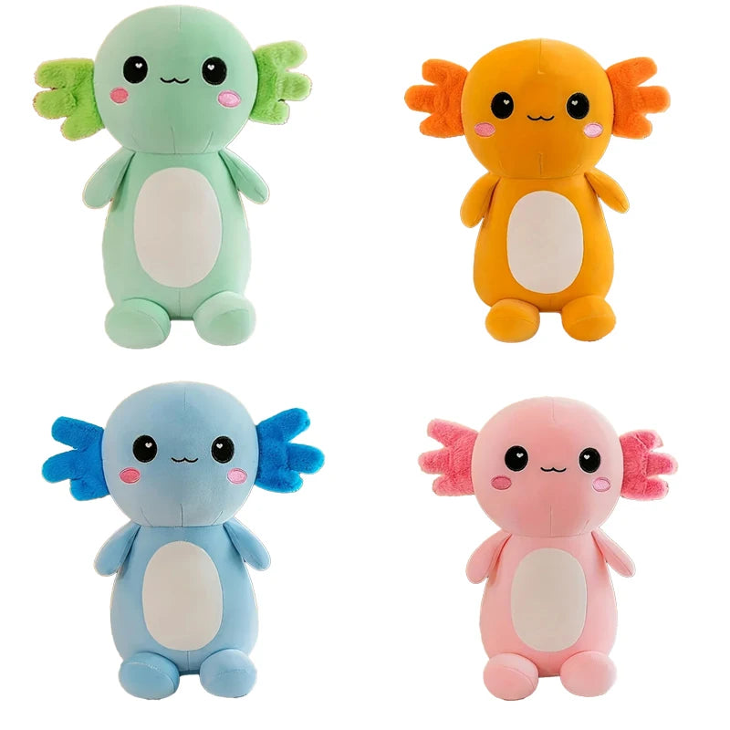 Adorable Axolotl Plush Toy in Vibrant Colors