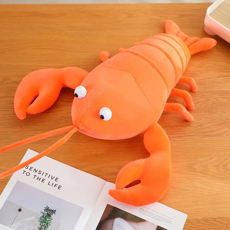 Cute Red Lobster and Orange Crab Plush Toys