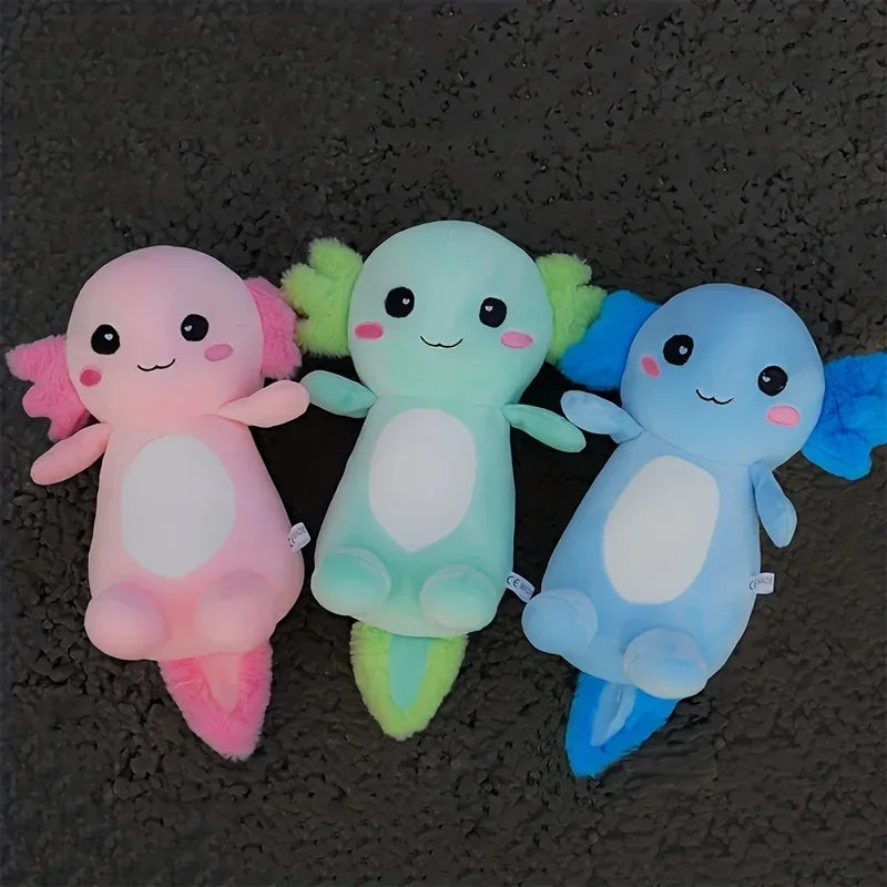Adorable Axolotl Plush Toy in Vibrant Colors