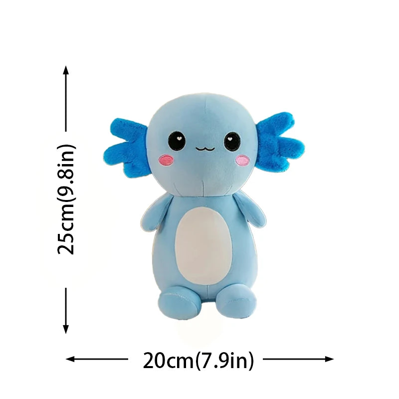 Adorable Axolotl Plush Toy in Vibrant Colors
