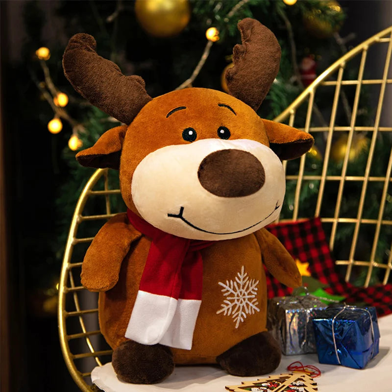 Christmas Santa & Mrs. Claus Plush Duo