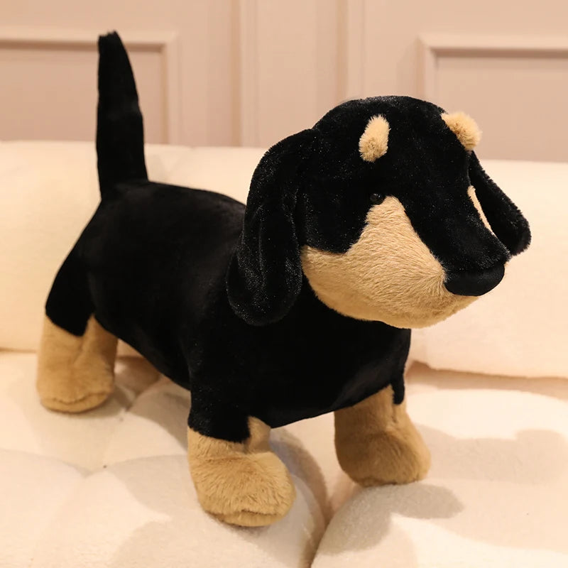 Black and Tan Dachshund Plush Toy