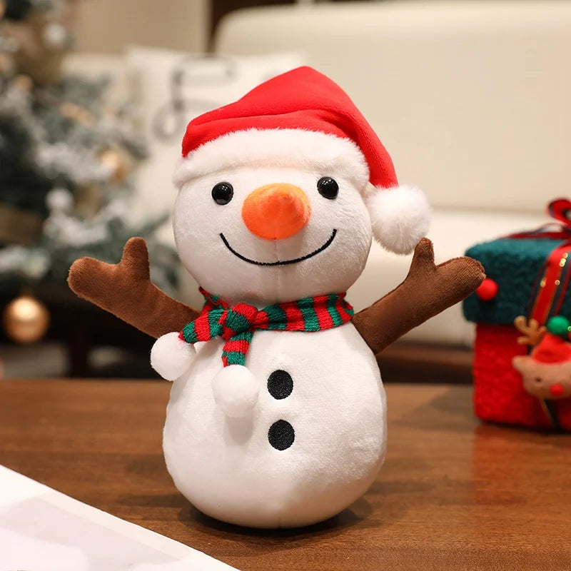 Adorable Christmas Plush Character Set