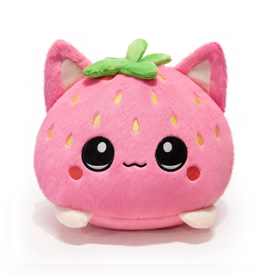 Kawaii Pink Strawberry Cat Plush Toy
