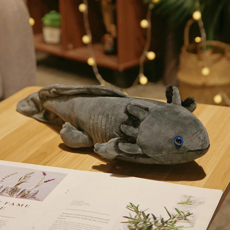 Axolotl Plush Toy in Assorted Bright Colors