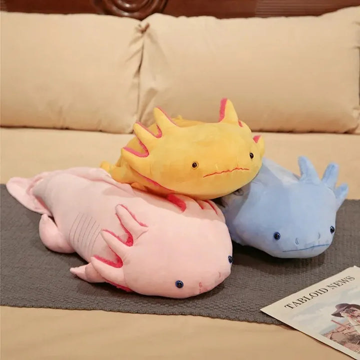 Axolotl Soft Plushie with Gills