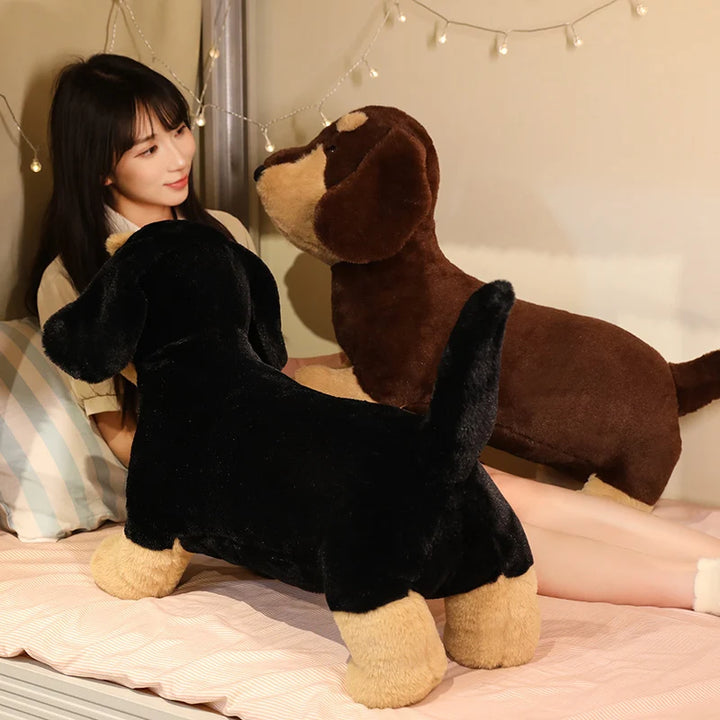 Black and Tan Dachshund Plush Toy