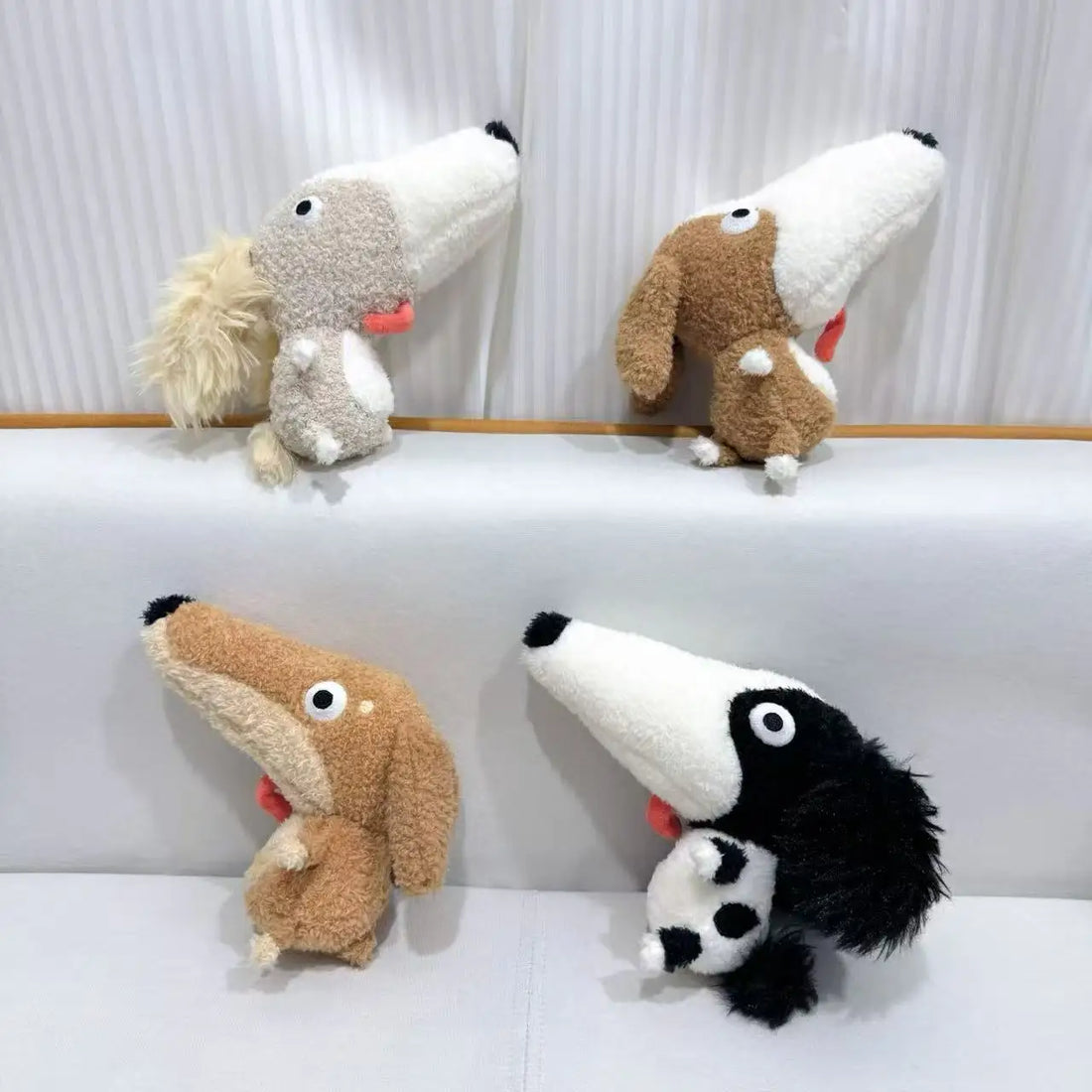 Cartoon Long-Nose Dog Plush Toy