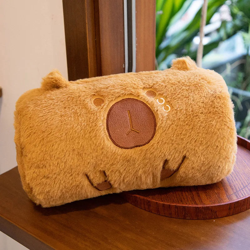 Adorable Capybara Plush Hand Warmer Cushion