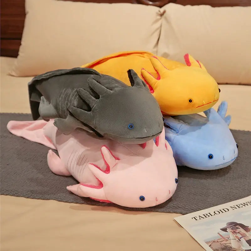 Axolotl Soft Plushie with Gills