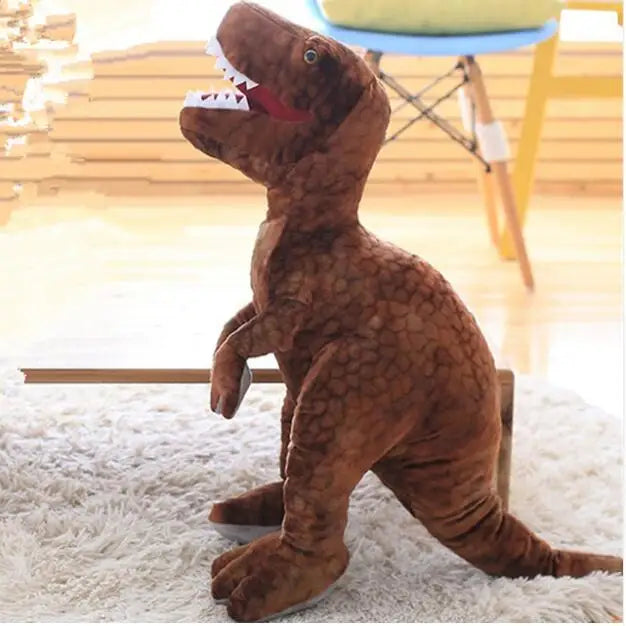 Soft Green T-Rex Dinosaur Plush Toy