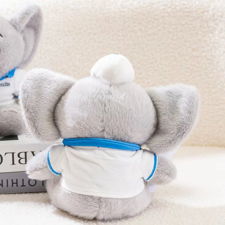Adorable Tennis Elephant Plush Toy