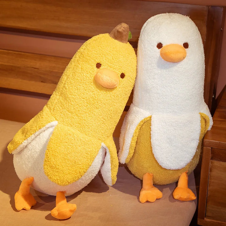 Adorable Banana Duck Plush Toy