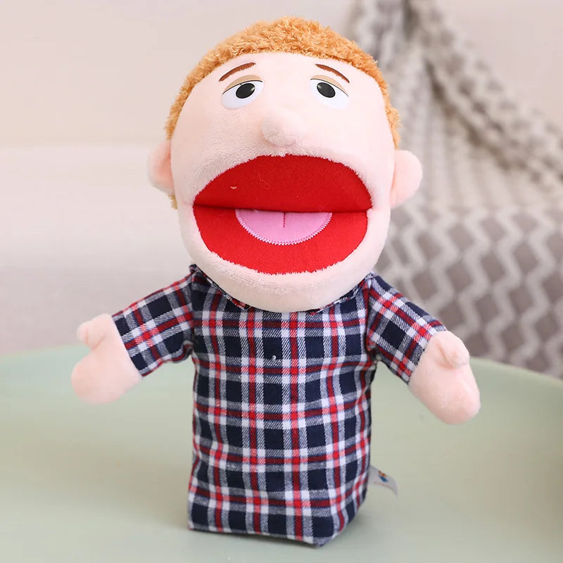 Diverse Plush Hand Puppets for Kids Storytelling