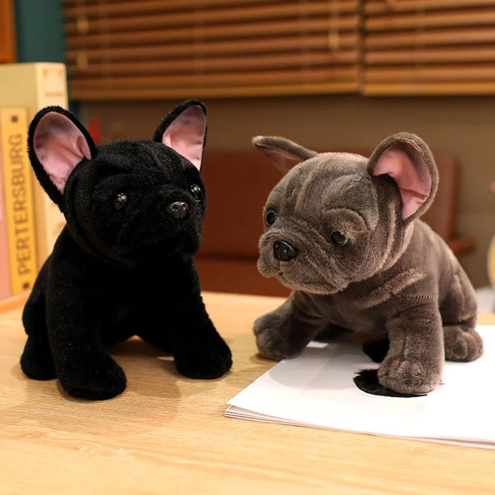 Adorable Plush French Bulldog Toy