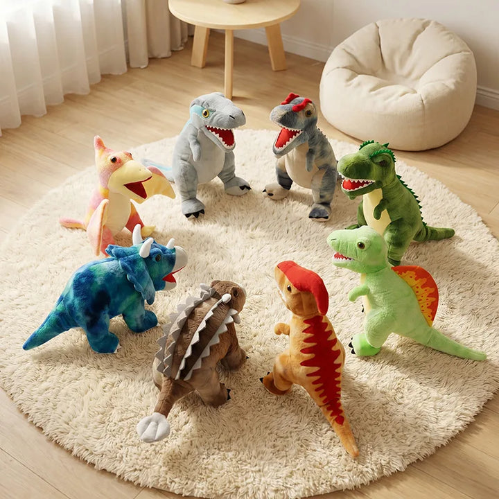 Assorted Soft Dinosaur Plush Toys