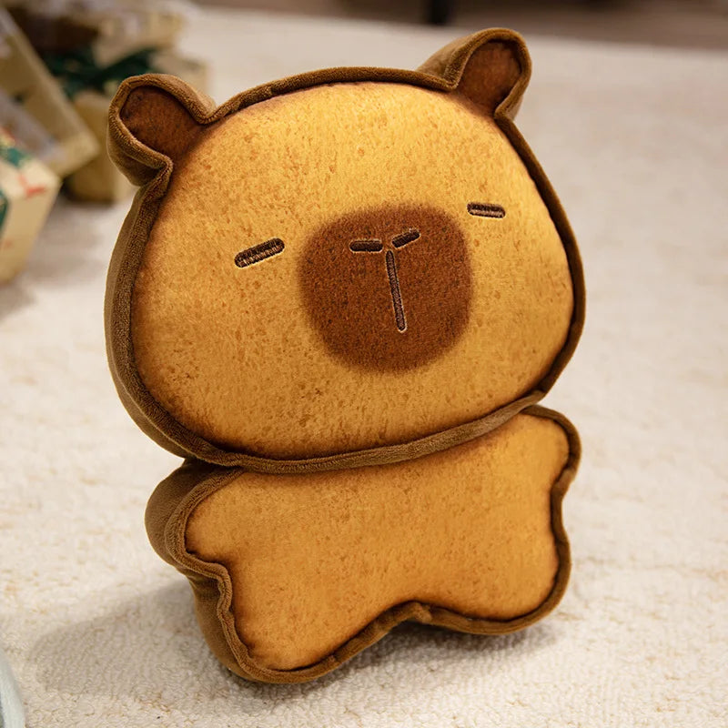 Adorable Plush Cookie Bear Keychain