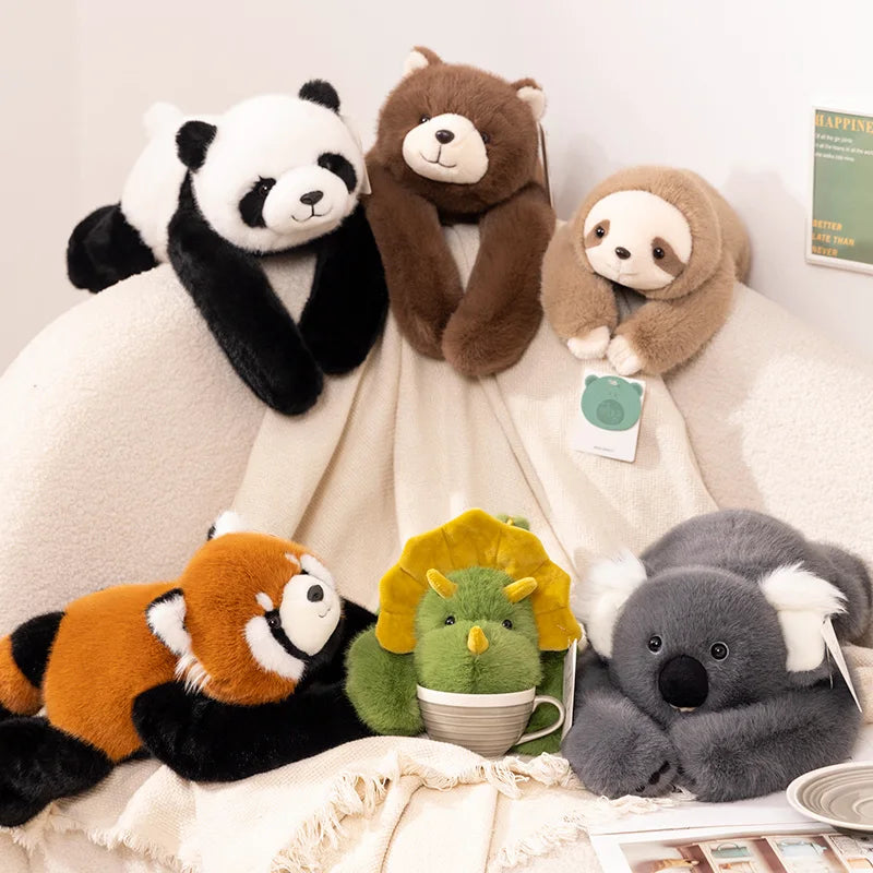 Adorable Red Panda Flexible Plush Toy