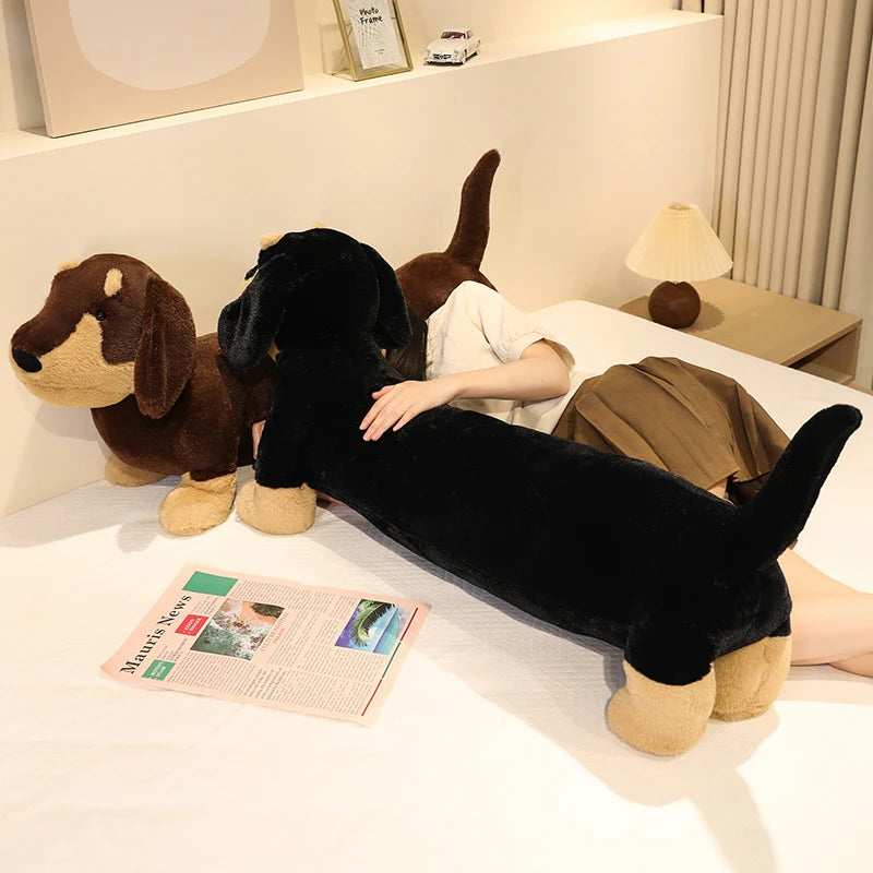 Black and Tan Dachshund Plush Toy
