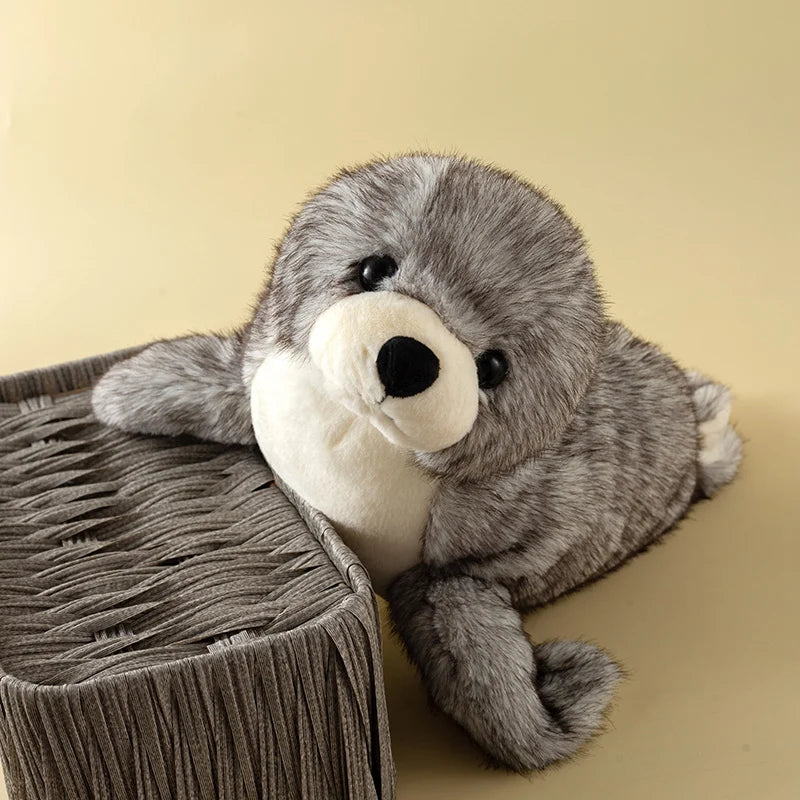 Soft Trio of Plush Seal Toys