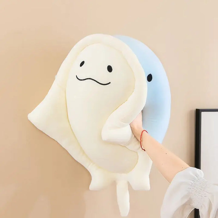 Adorable Pink and Cream Smiling Plushie
