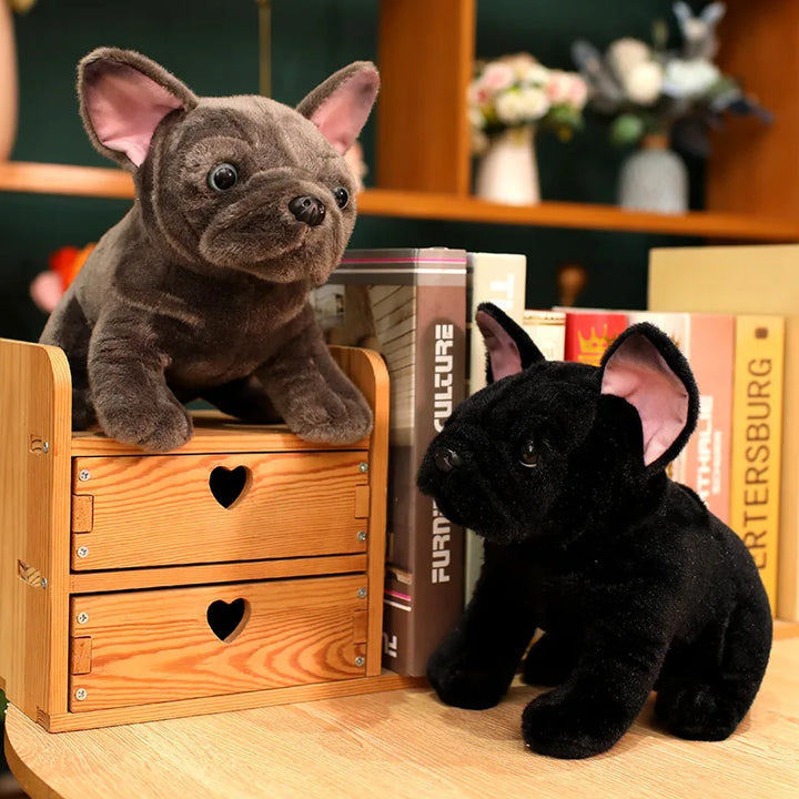 Adorable Plush French Bulldog Toy