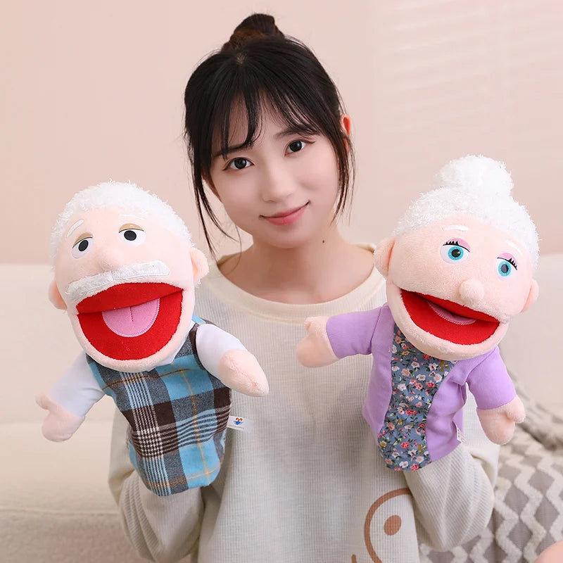 Diverse Plush Hand Puppets for Kids Storytelling