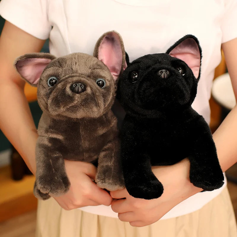 Adorable Plush French Bulldog Toy