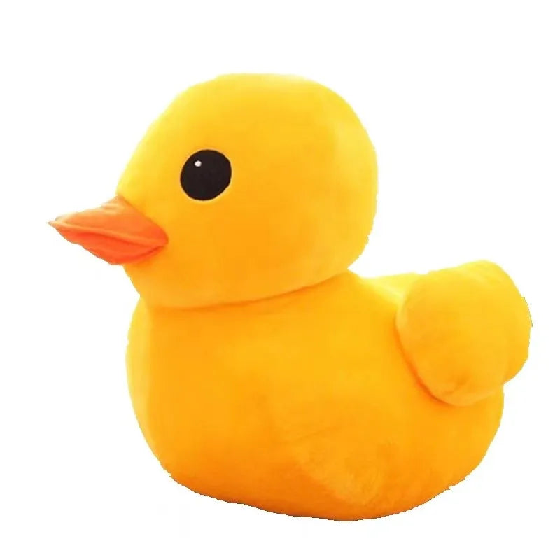 Chubby Bright Yellow Plush Duck Toy