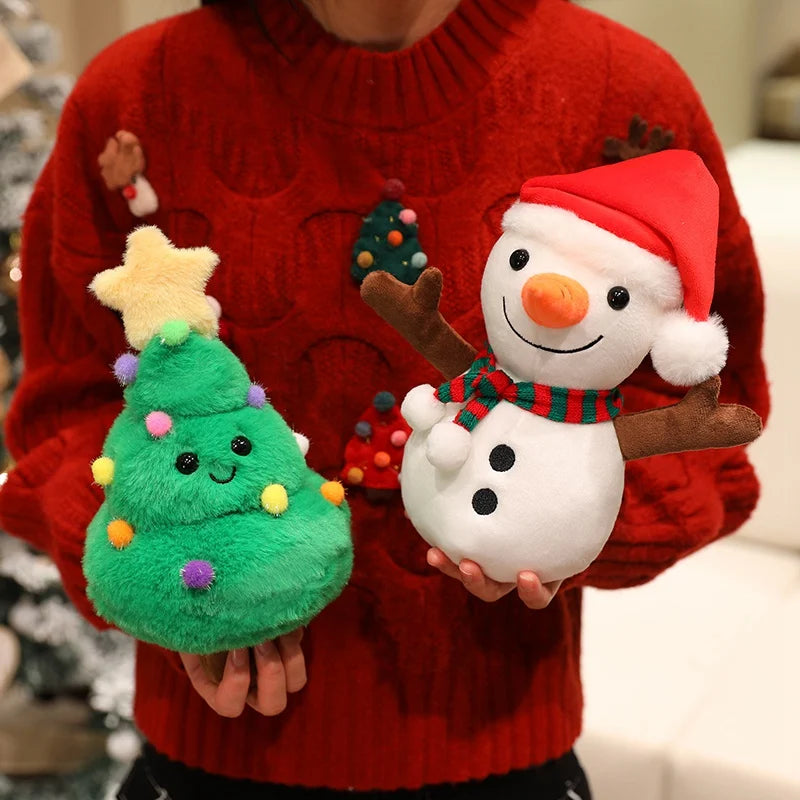 Adorable Christmas Plush Character Set