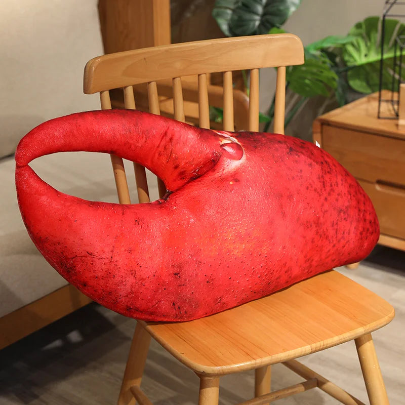 Realistic Cooked Seafood Plush Pillows