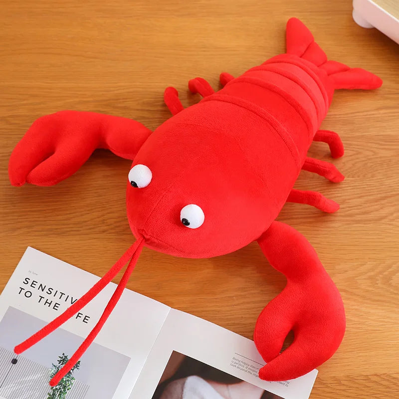 Cute Red Lobster and Orange Crab Plush Toys