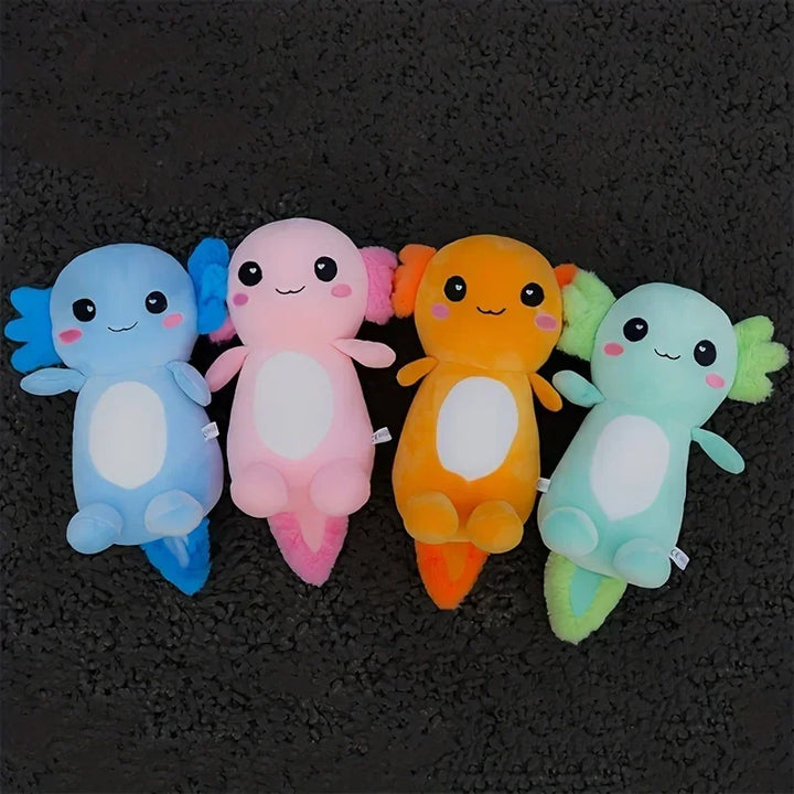 Adorable Axolotl Plush Toy in Vibrant Colors
